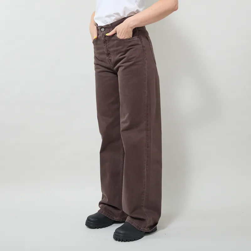 Carhartt WIP Womens Jane Pant Palisander Clark Twill-1