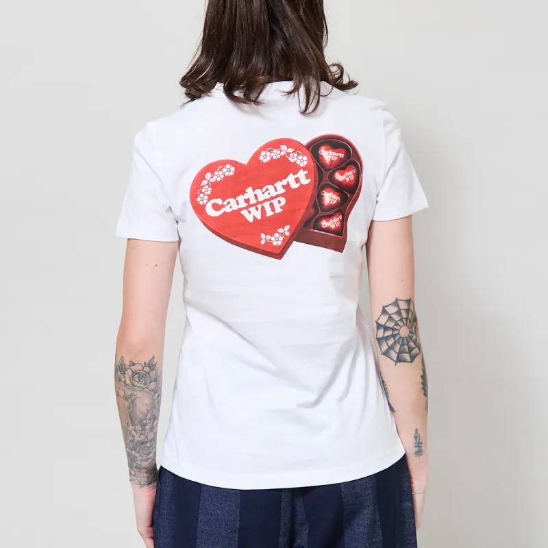 Carhartt WIP Womens Hartt Case T Shirt White