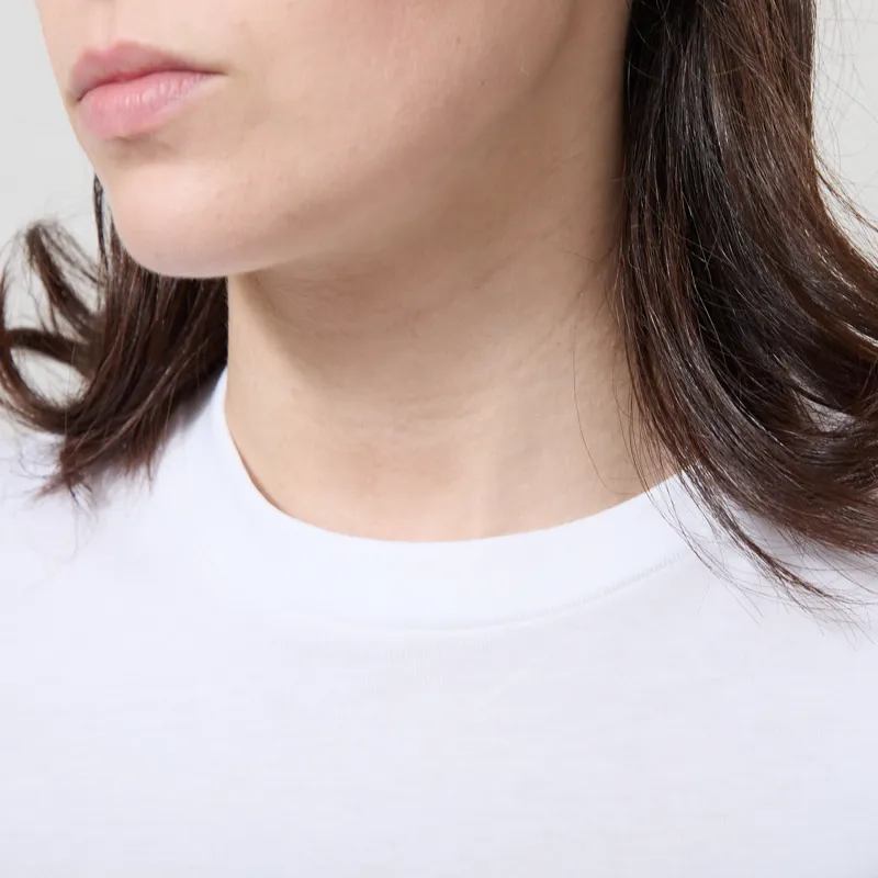Carhartt WIP Womens Hartt Case T Shirt White-4