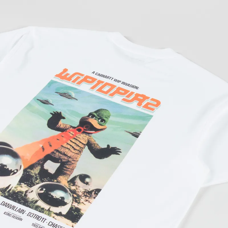 Carhartt WIP Wiptopia II T Shirt White-2