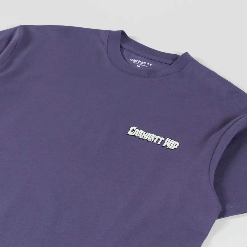 Carhartt WIP Wiptopia II T Shirt Shady Purple-3