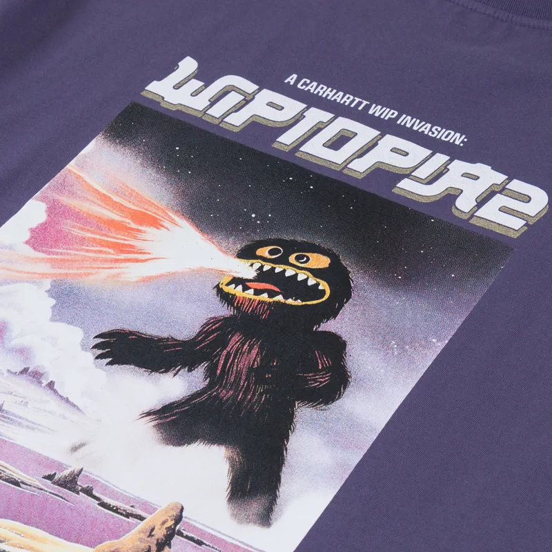 Carhartt WIP Wiptopia II T Shirt Shady Purple-4