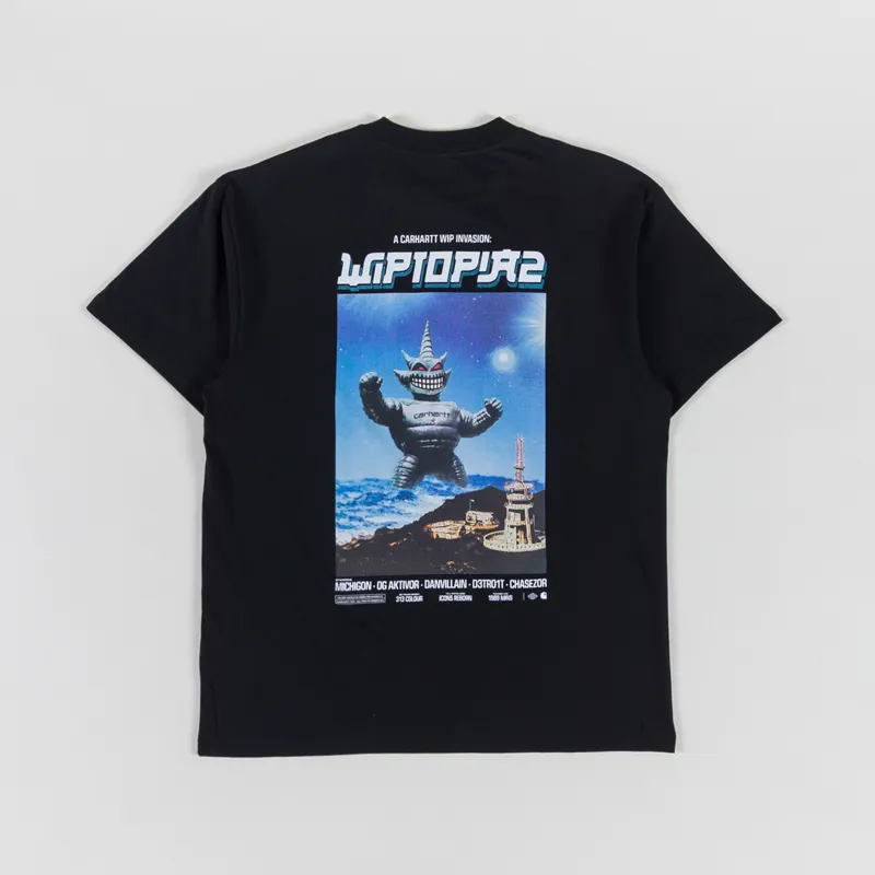 Carhartt WIP Wiptopia II T Shirt Black