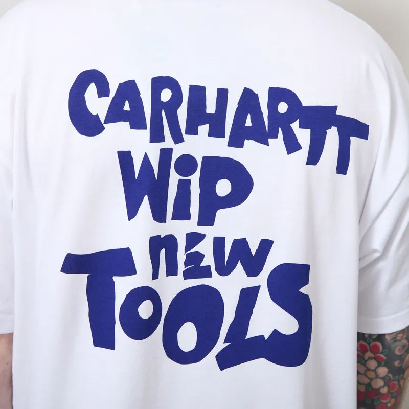 Carhartt WIP Cutout T Shirt White-3