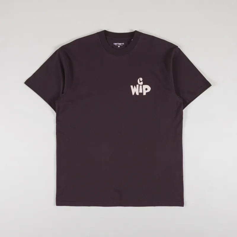 Carhartt WIP Cutout T Shirt Palisander-1