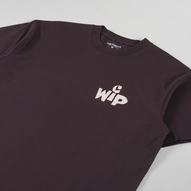 Carhartt WIP Cutout T Shirt Palisander-3