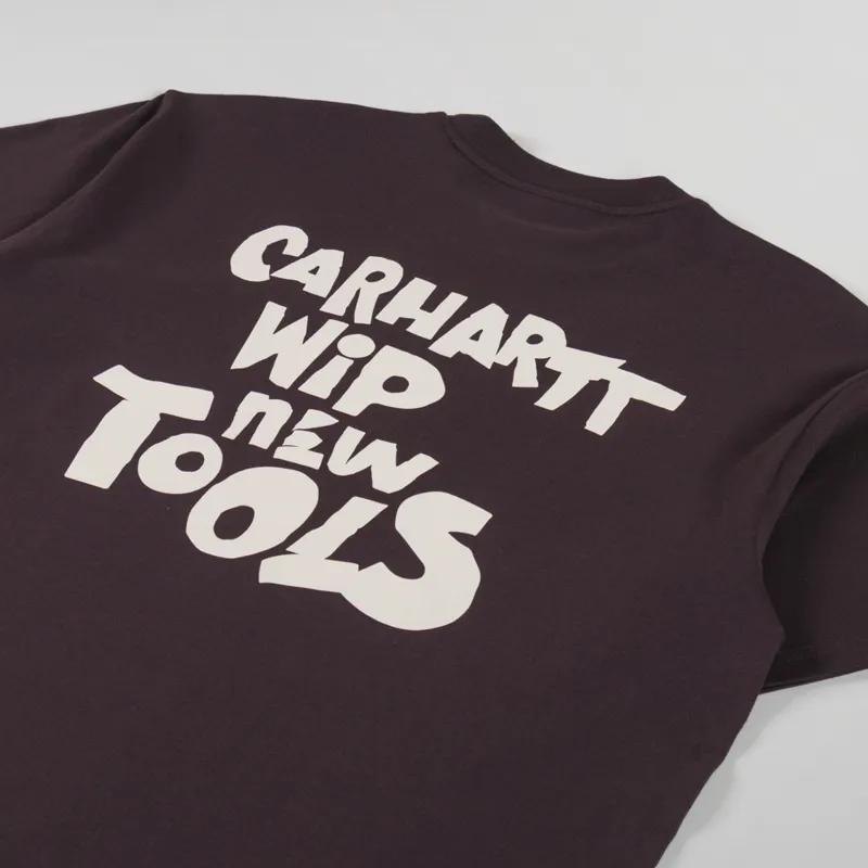 Carhartt WIP Cutout T Shirt Palisander-2