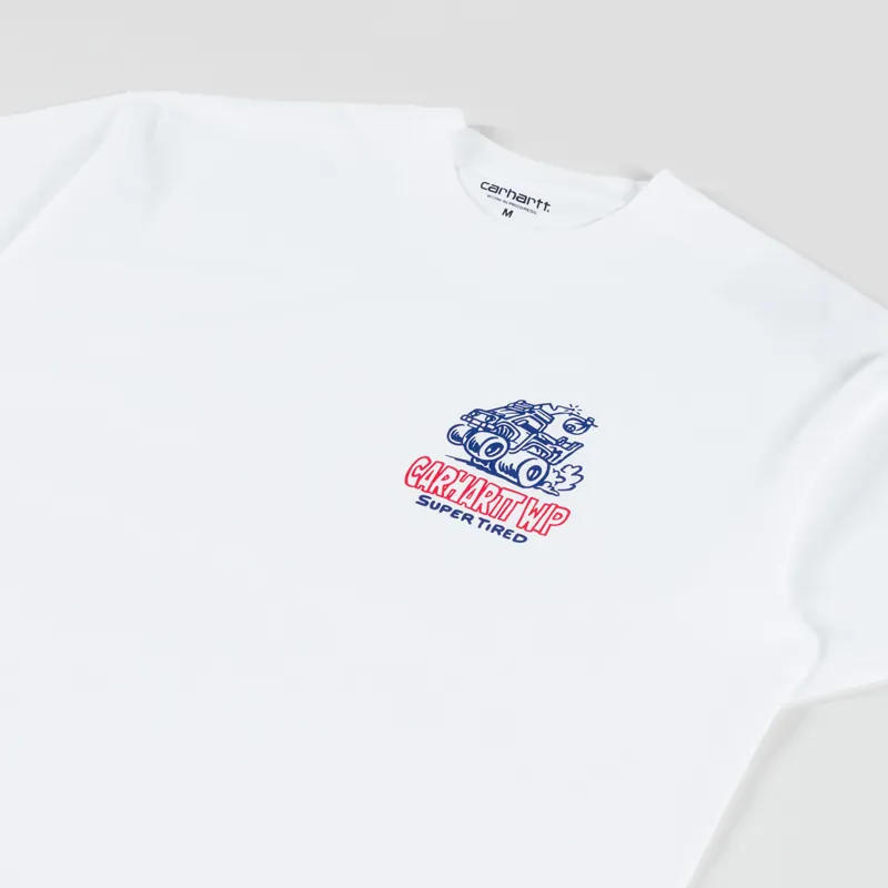 Carhartt WIP Hot Rat T Shirt White-1