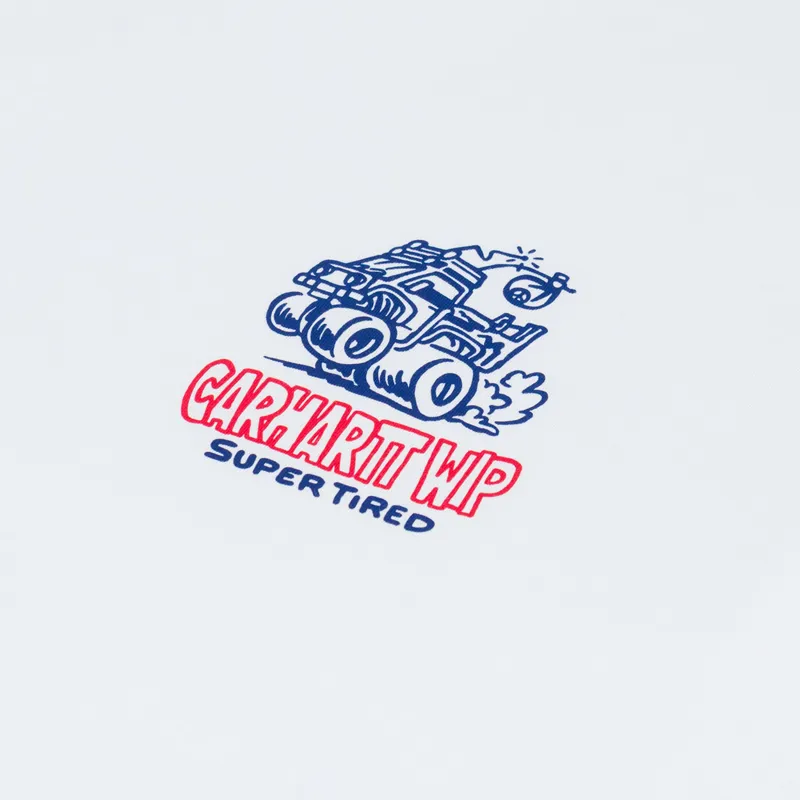 Carhartt WIP Hot Rat T Shirt White-2