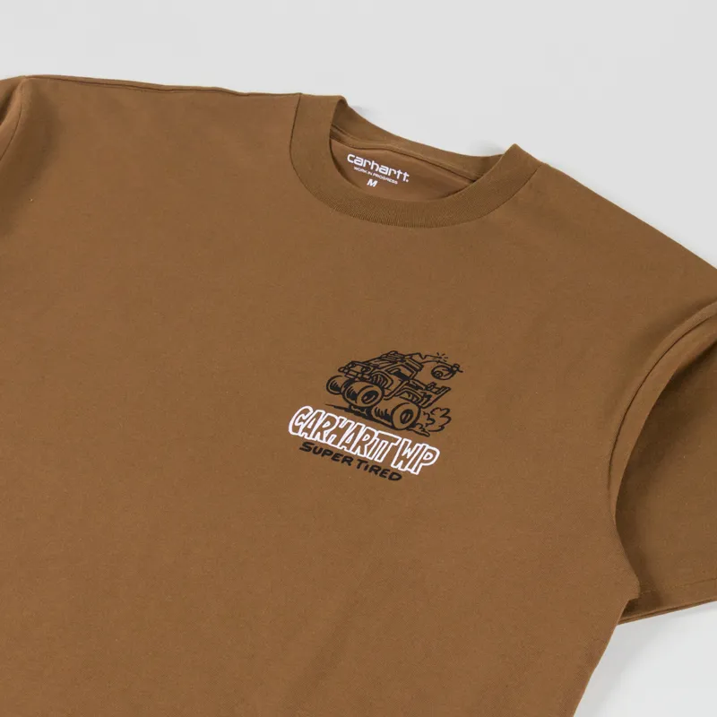 Carhartt WIP Hot Rat T Shirt WIP H Brown-1