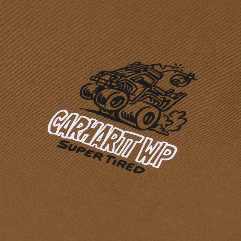 Carhartt WIP Hot Rat T Shirt WIP H Brown-2