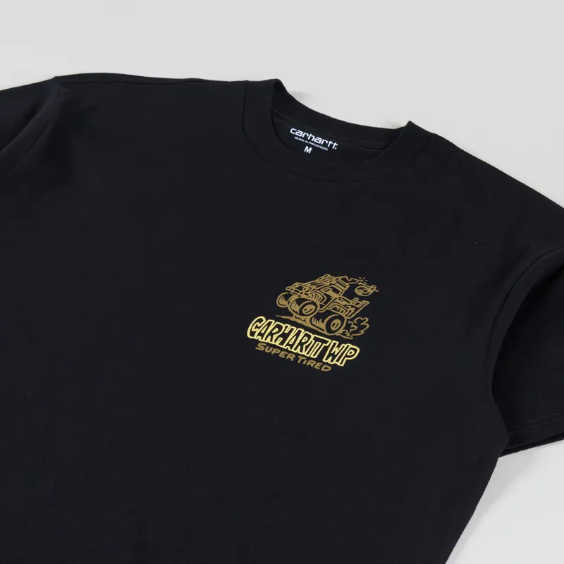 Carhartt WIP Hot Rat T Shirt Black-1