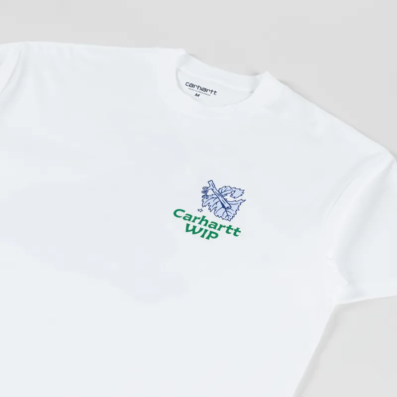 Carhartt WIP Grape Picker T Shirt White-3