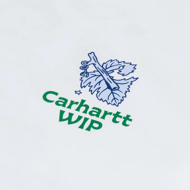 Carhartt WIP Grape Picker T Shirt White-5