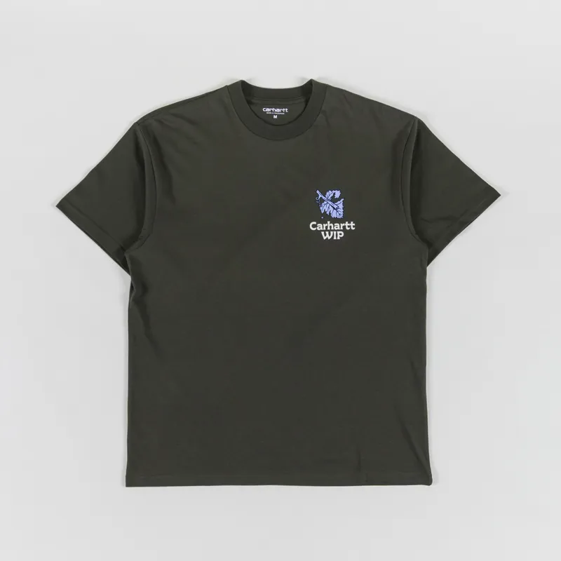 Carhartt WIP Grape Picker T Shirt Cypress-1