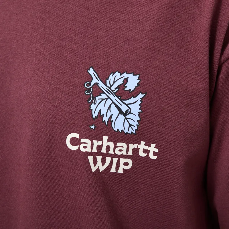 Carhartt WIP Grape Picker T Shirt Amarone-4