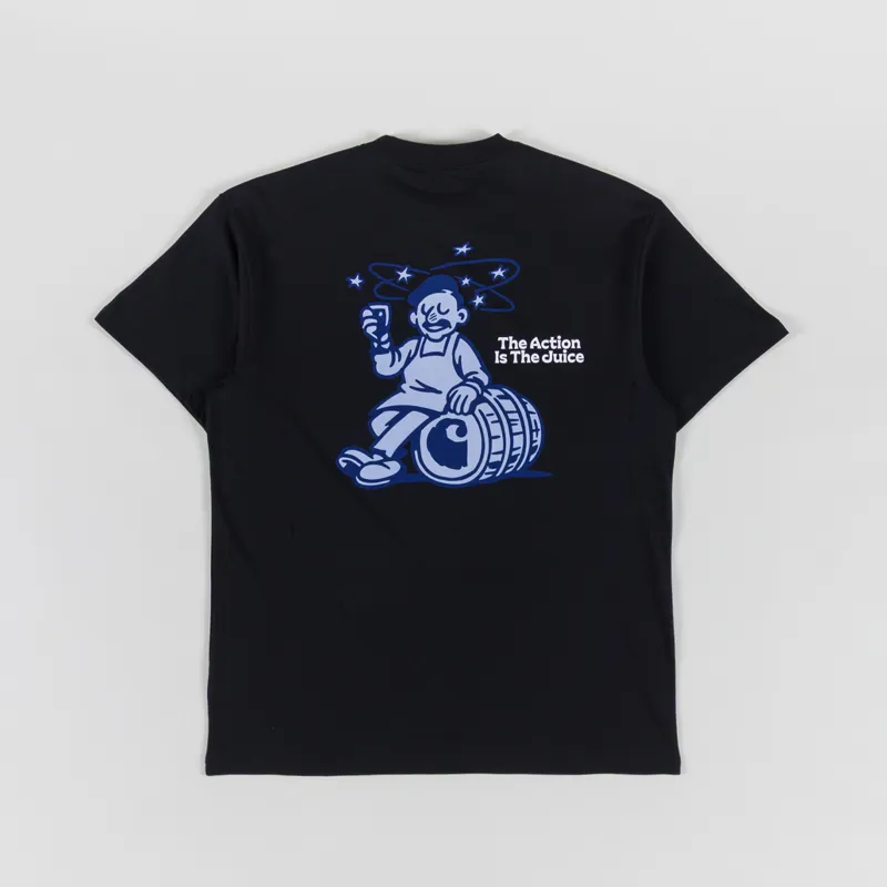 Carhartt WIP Grape Picker T Shirt Black