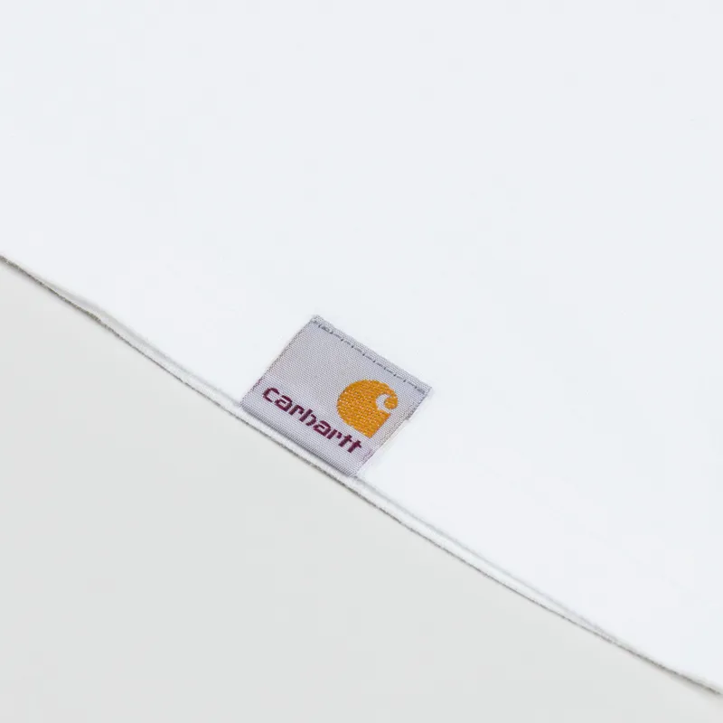 Carhartt WIP Slingshot T Shirt White Heavy Enzyme Wash-3
