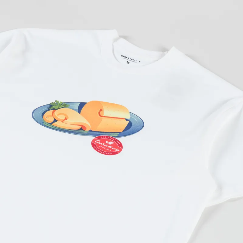 Carhartt WIP Fromage T Shirt White-1