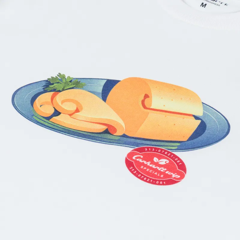 Carhartt WIP Fromage T Shirt White-2