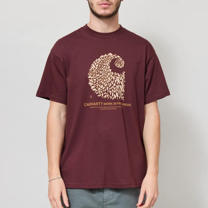 Carhartt WIP Entrance T Shirt Amarone