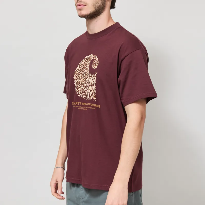 Carhartt WIP Entrance T Shirt Amarone-1