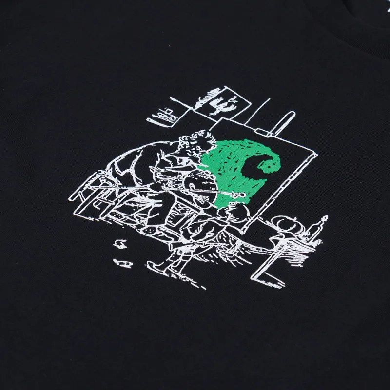 Carhartt WIP Old Painter T Shirt Black-2