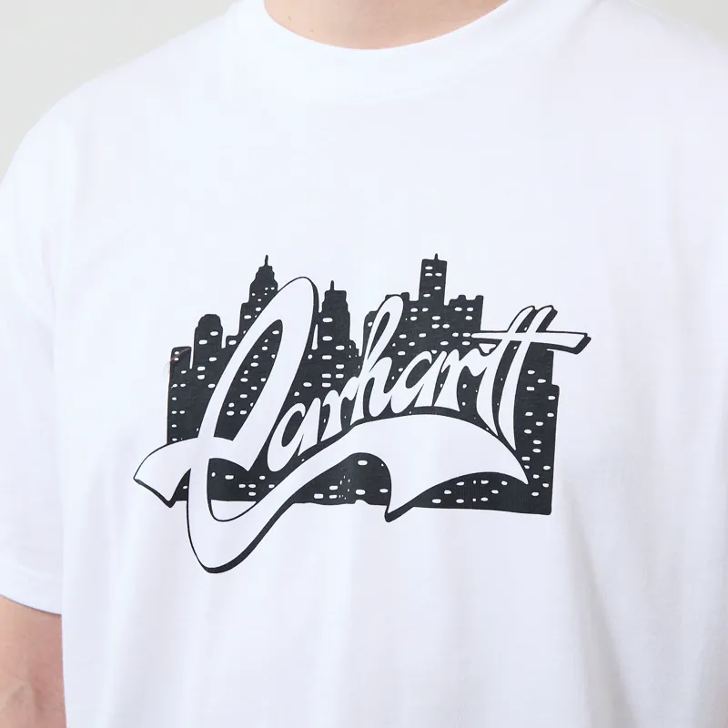 Carhartt WIP Boogie Night T Shirt White-3
