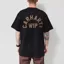 Carhartt WIP Arch Script T Shirt Black WIP H Brown