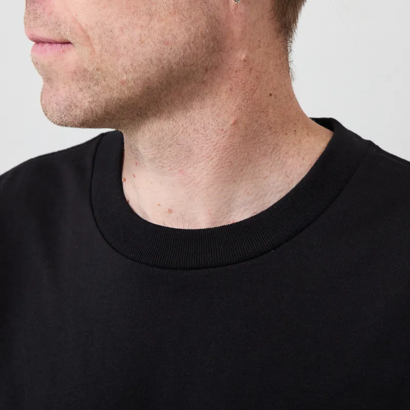 Carhartt WIP Arch Script T Shirt Black WIP H Brown-3