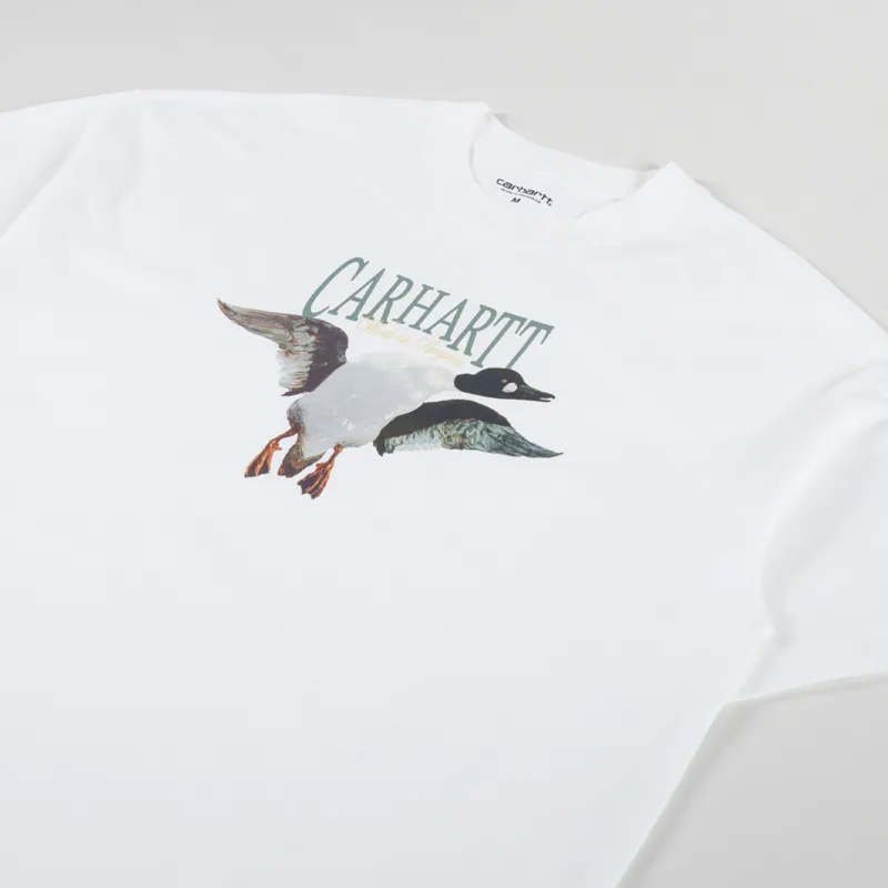 Carhartt WIP Pennon T Shirt White-1