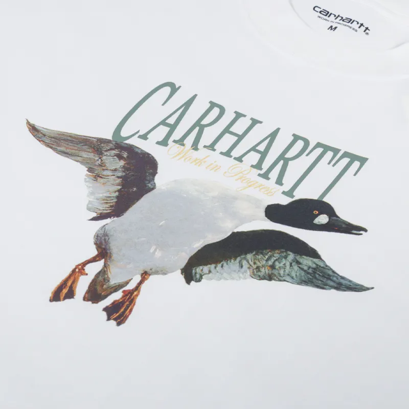 Carhartt WIP Pennon T Shirt White-2