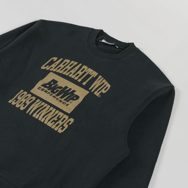 Carhartt WIP 1989 Winners Sweat Raven Heavy Stone Wash-2