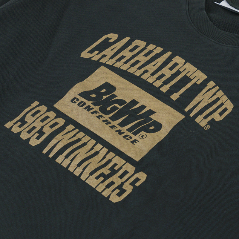 Carhartt WIP 1989 Winners Sweat Raven Heavy Stone Wash-4