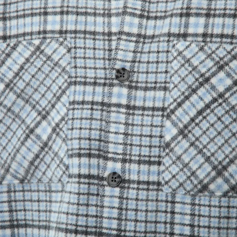 Edwin Julius Shirt Blue Grey-4
