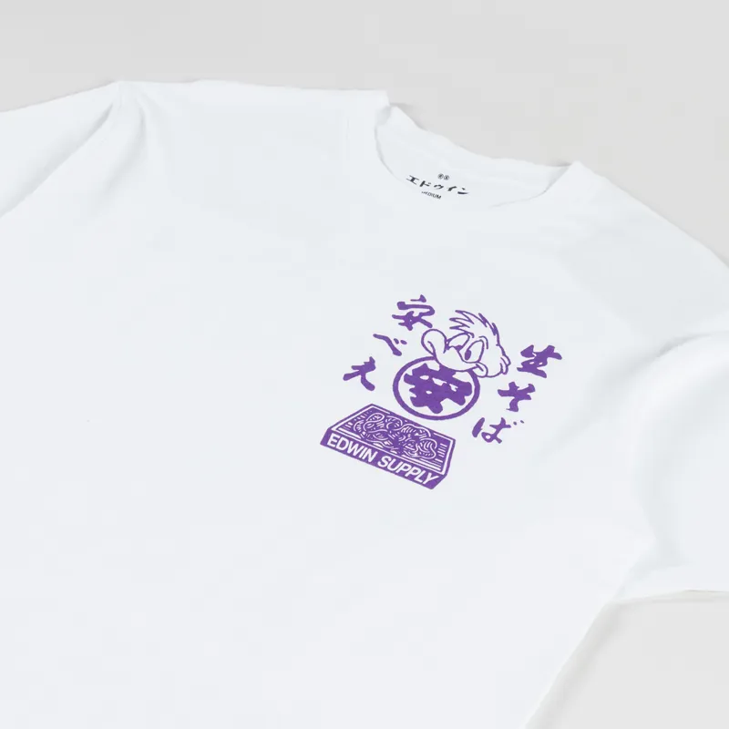 Edwin Soba Yasube T Shirt White-3