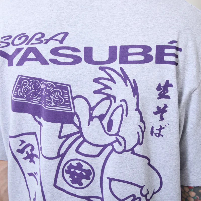 Edwin Soba Yasube T Shirt Grey Marl-3