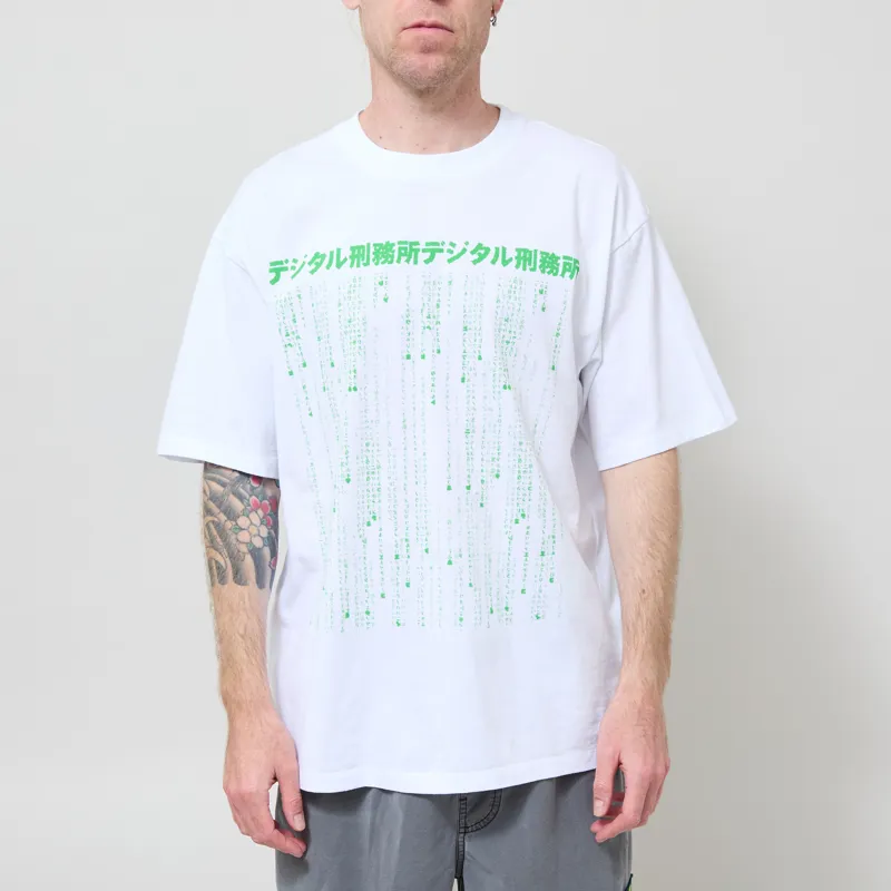 Edwin Synthetic T Shirt White-2