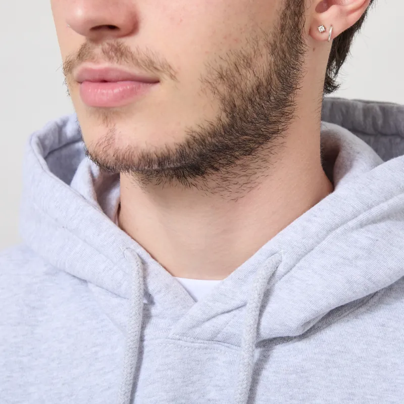 Edwin Soba Yasube Hoodie Grey Marl-3