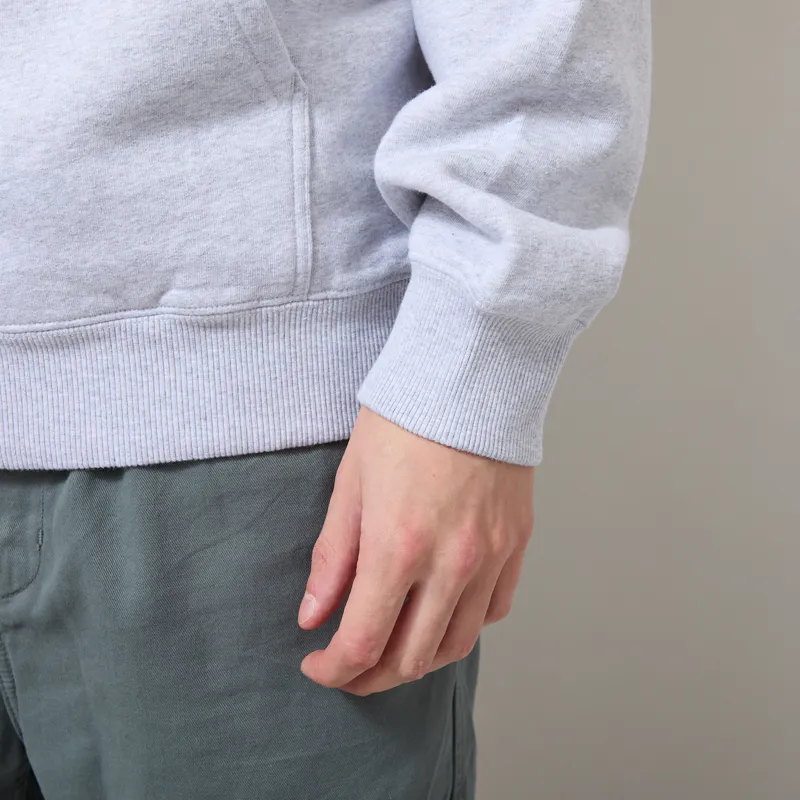 Edwin Soba Yasube Hoodie Grey Marl-7