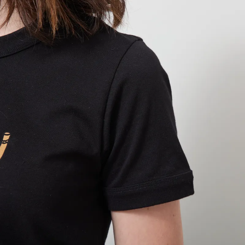 Carhartt WIP Womens Slingshot T Shirt Black-4