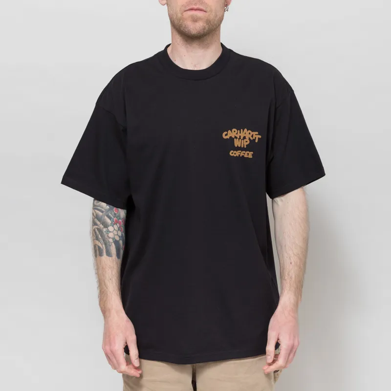 Carhartt WIP Coffee Break T Shirt Black-2