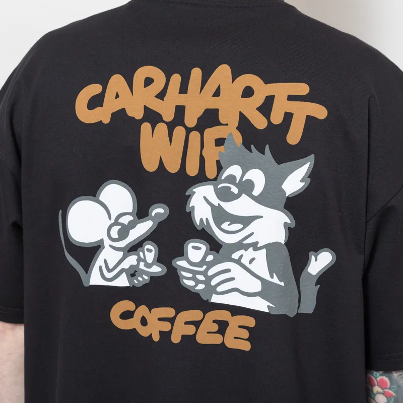 Carhartt WIP Coffee Break T Shirt Black-4