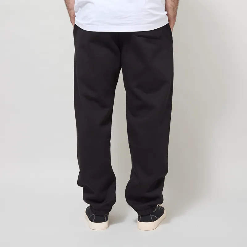 Carhartt WIP Chase Sweat Pant Black Gold-3