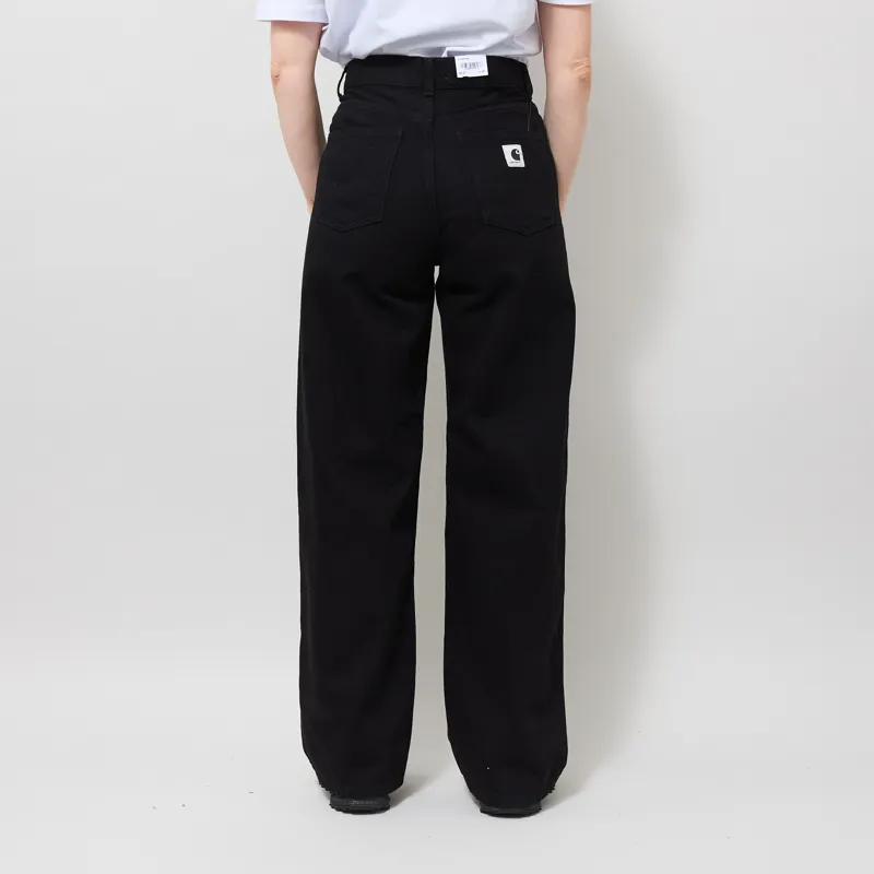 Carhartt WIP Womens Jane Pant Black Rinsed-2