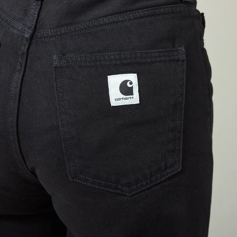 Carhartt WIP Womens Jane Pant Black Rinsed-5