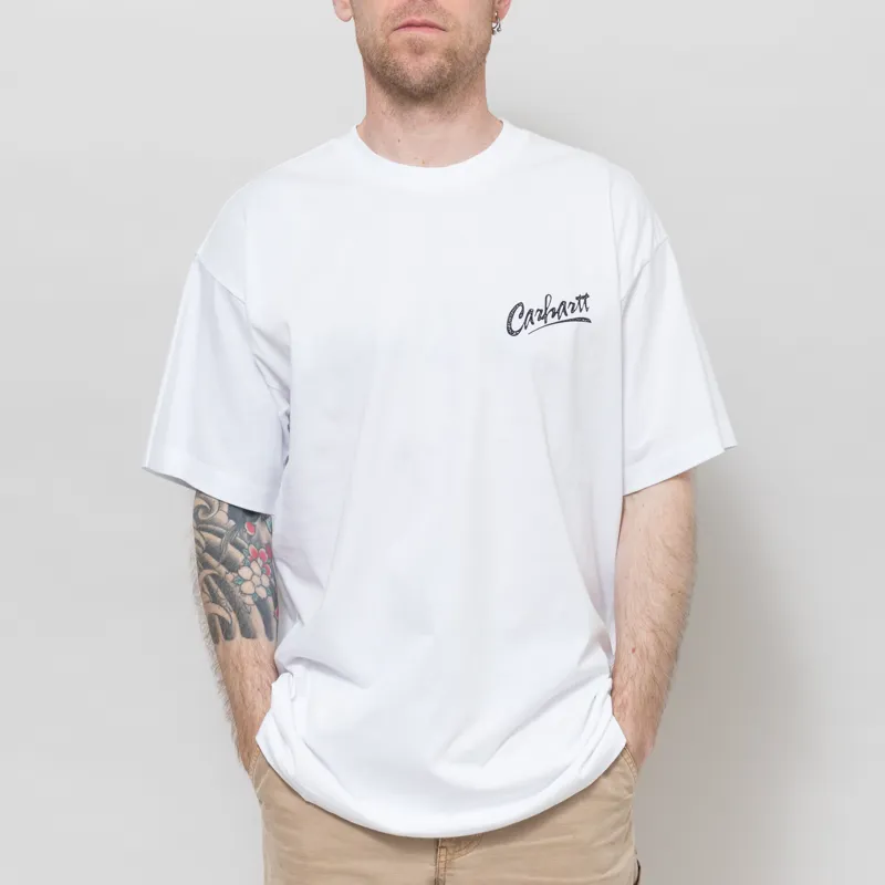 Carhartt WIP Pup T Shirt White-2