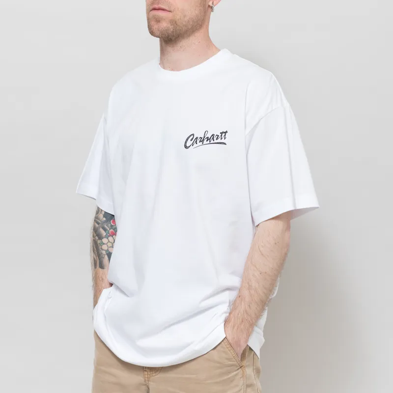 Carhartt WIP Pup T Shirt White-1