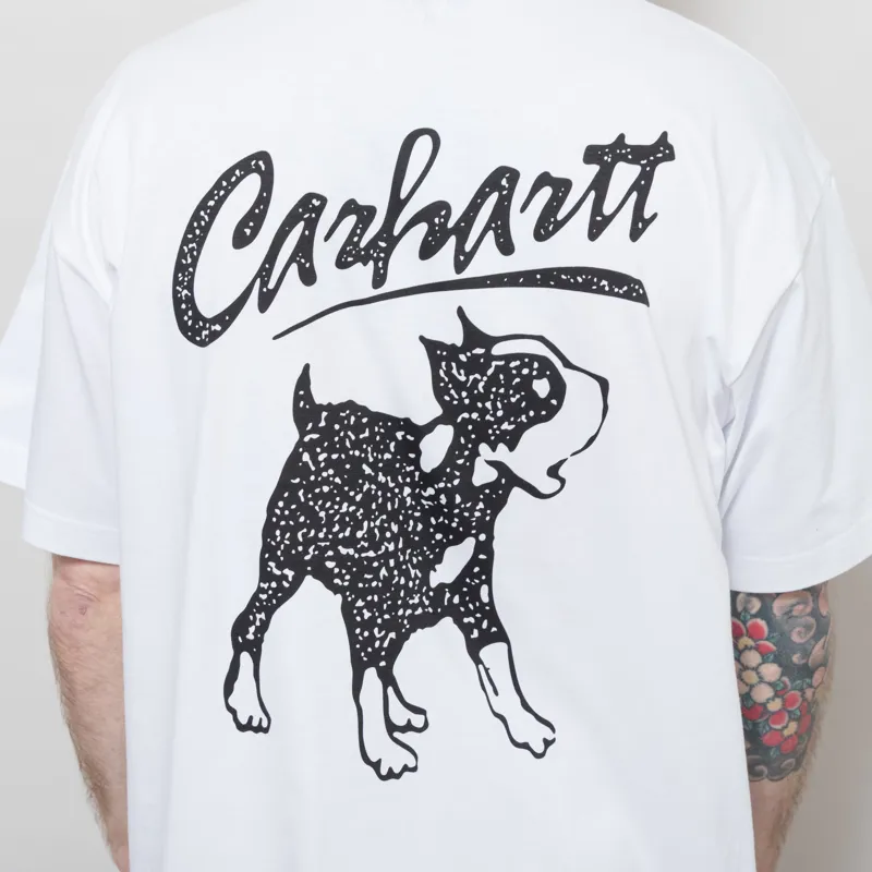 Carhartt WIP Pup T Shirt White-4
