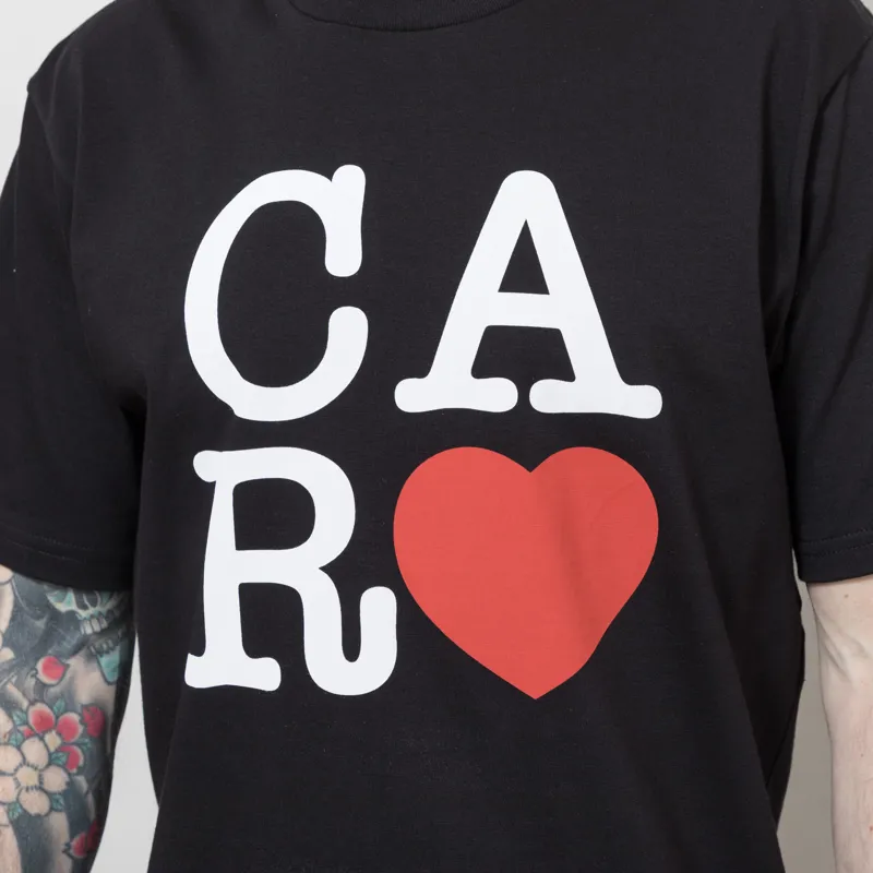 Carhartt WIP I Hartt T Shirt Black-4